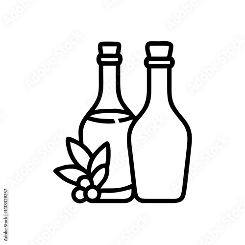 vinegar and oil