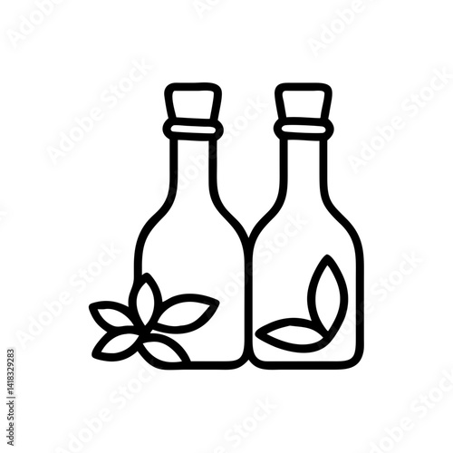 vinegar and oil
