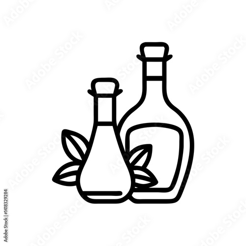 vinegar and oil