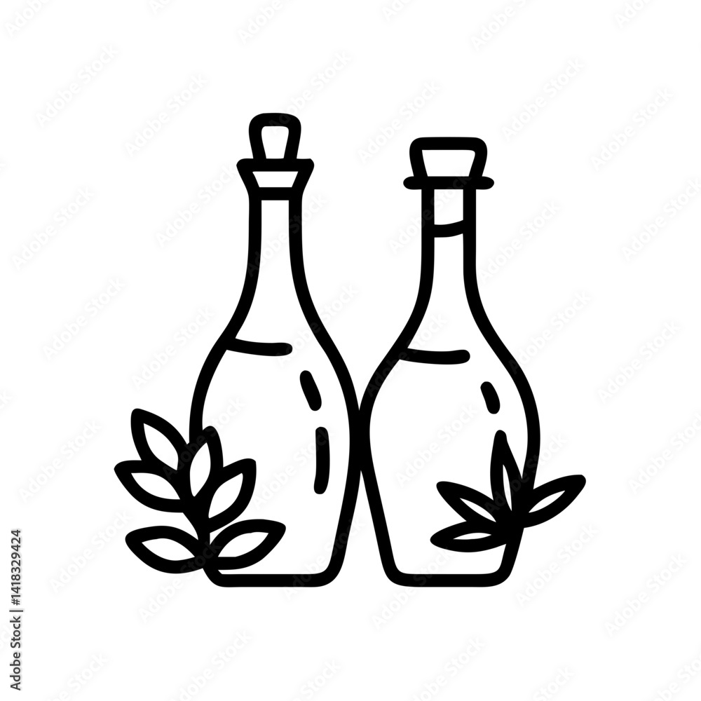 vinegar and oil vinegar and oil