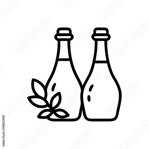 vinegar and oil