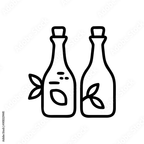 vinegar and oil
