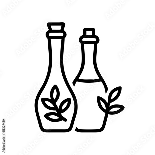 vinegar and oil