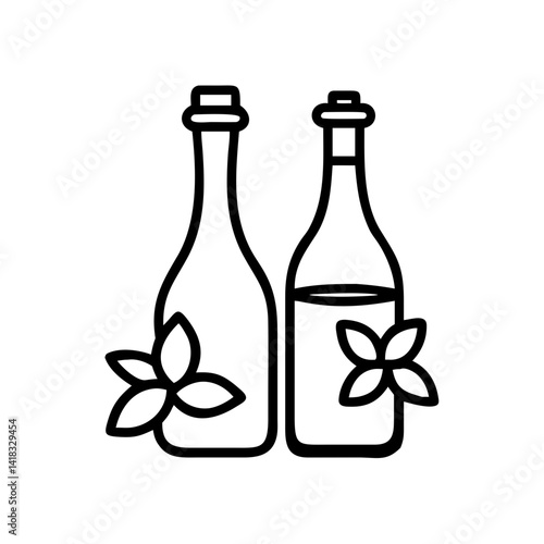 vinegar and oil