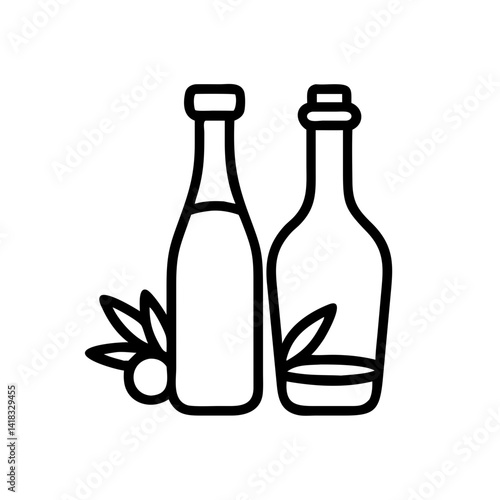 vinegar and oil