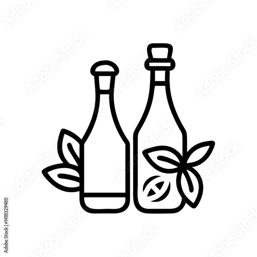 vinegar and oil