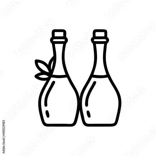 vinegar and oil