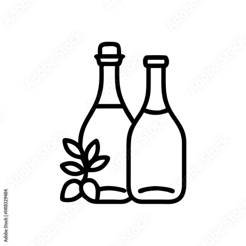 vinegar and oil