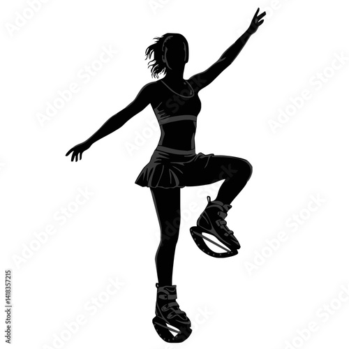 Fun cardio - jumping icon in special Kangoo boots.