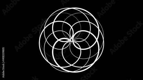 Seamlessly Loopable Cycloid Path Animation