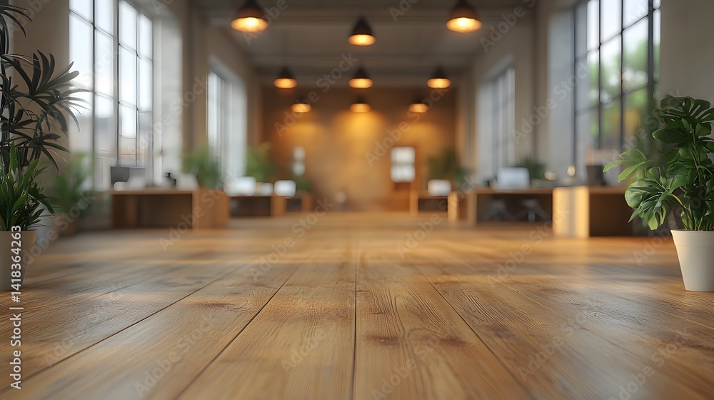 custom made wallpaper toronto digitalModern office interior with clean desks and ergonomic chairs on light background, designed for professional and collaborative workspace settings