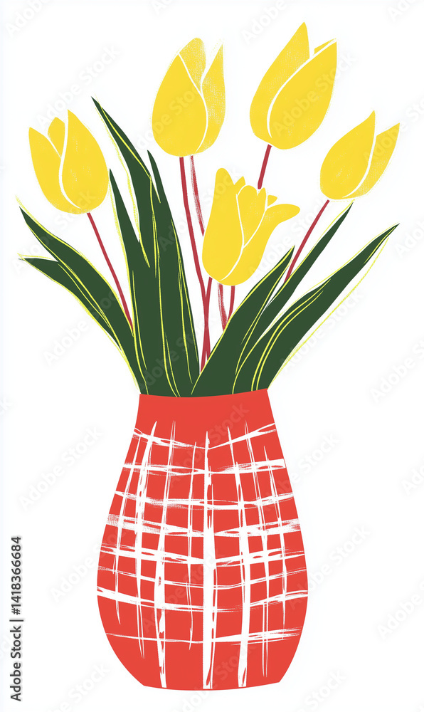 Flowers in a vase