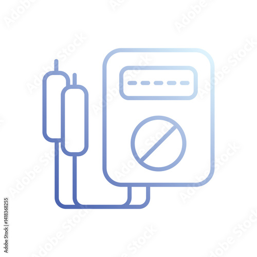 Multimeter icon vector stock illustration