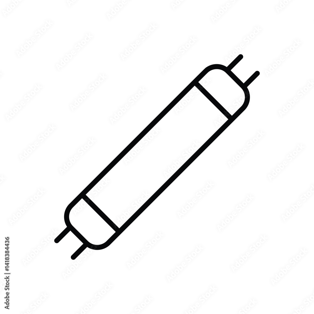 Led Lamp icon vector stock illustration Led Lamp icon vector stock illustration