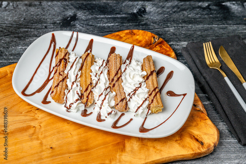Obraz na płótnie churros w salonie
