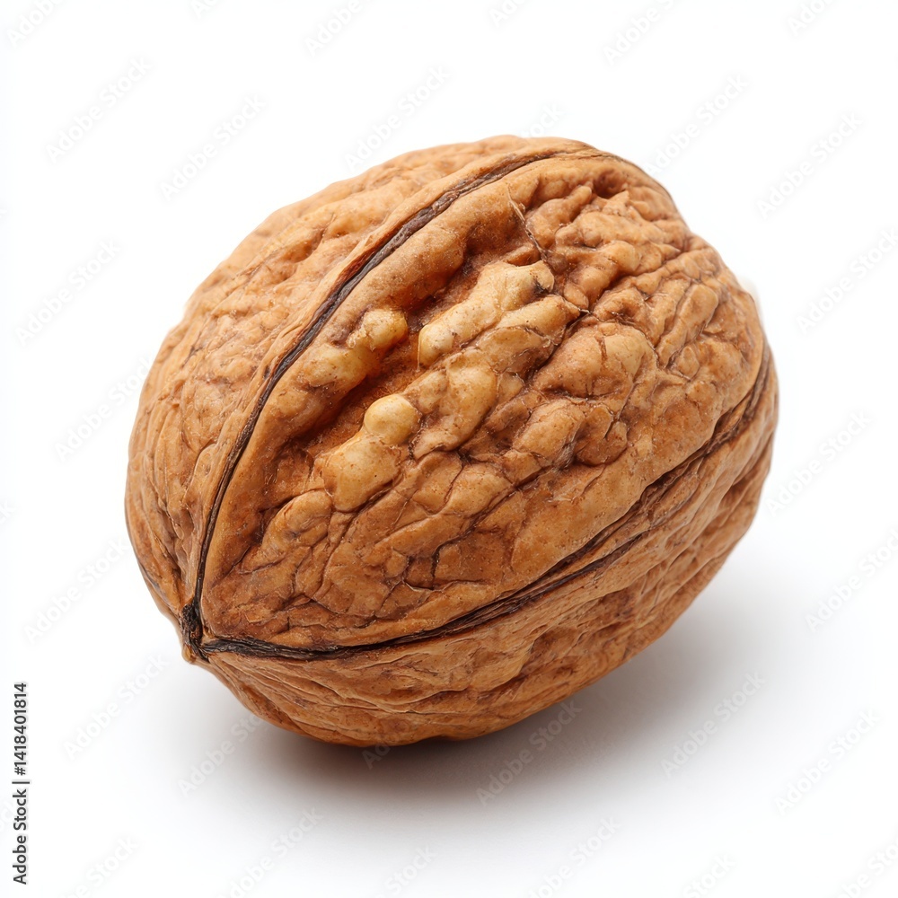 Walnut shelled nut food isolated on white background. Walnut shelled nut food isolated on white background.