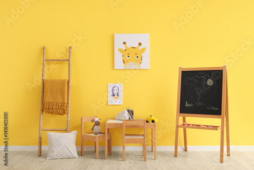 Modern interior of children...