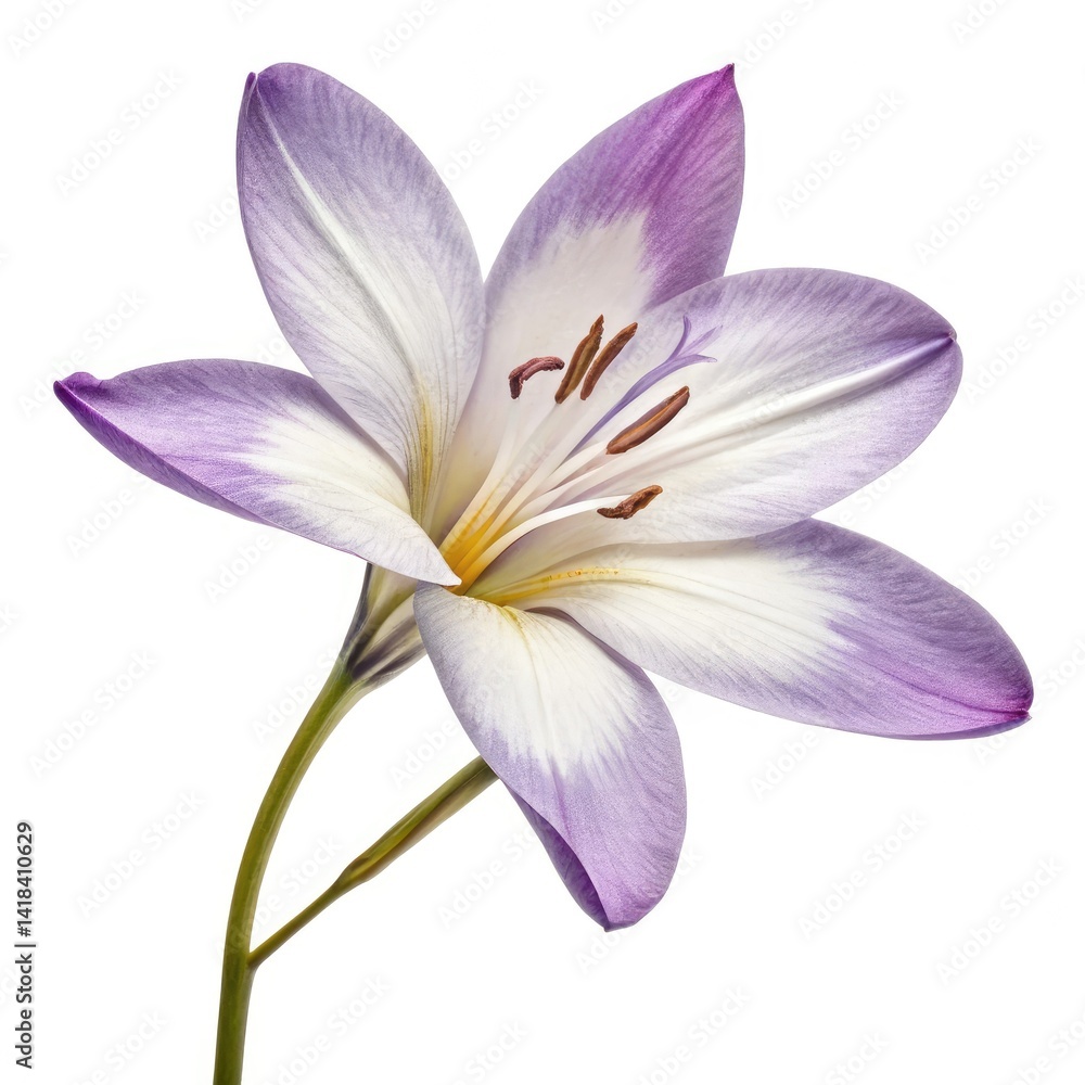 lily isolated on white background lily isolated on white background