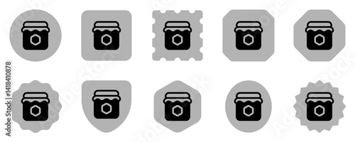 Editable honey jar vector icon. Part of a big icon set family. Perfect for web and app interfaces, presentations, infographics, etc