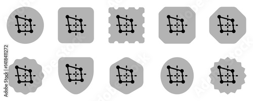 Editable graph vector icon. Part of a big icon set family. Perfect for web and app interfaces, presentations, infographics, etc