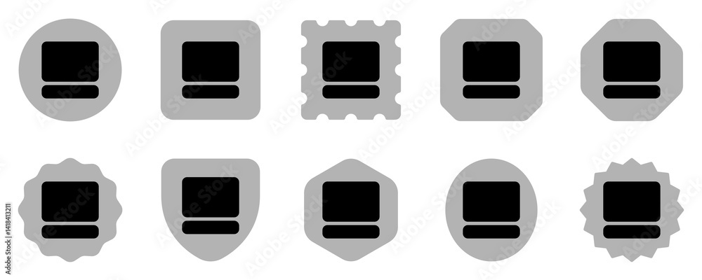 Editable vector image thumbnail and description icon. Part of a big icon set family. Perfect for web and app interfaces, presentations, infographics, etc Editable vector image thumbnail and description icon. Part of a big icon set family. Perfect for web and app interfaces, presentations, infographics, etc