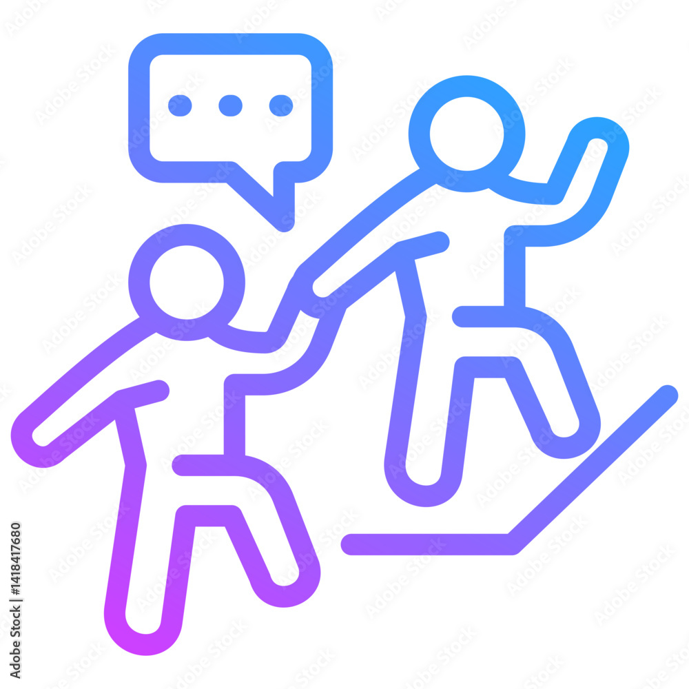 Fototapeta premium Mentorship Icon