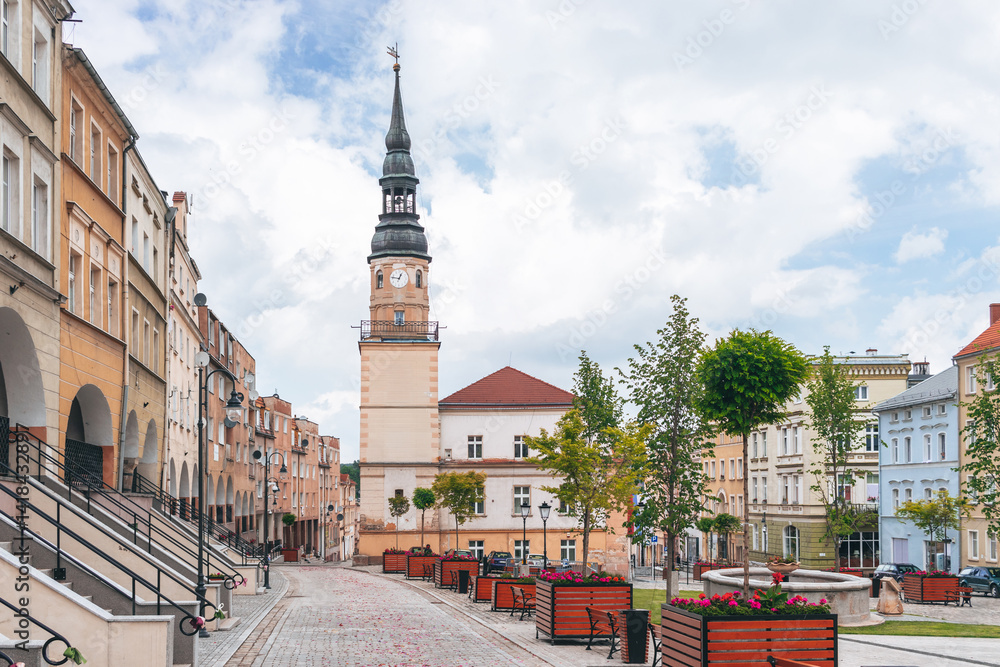 Old town of Bolków, Lower Silesia, Jawor County, Poland