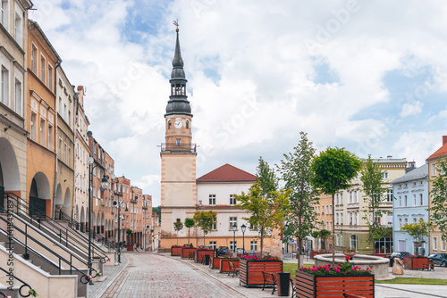 Obraz na płótnie Old town of Bolków, Lower Silesia, Jawor County, Poland w salonie