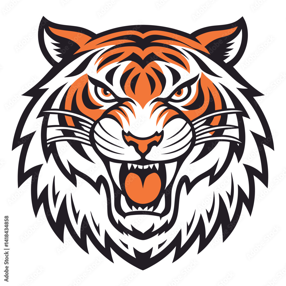Tiger Head Graphic Tiger Head Graphic