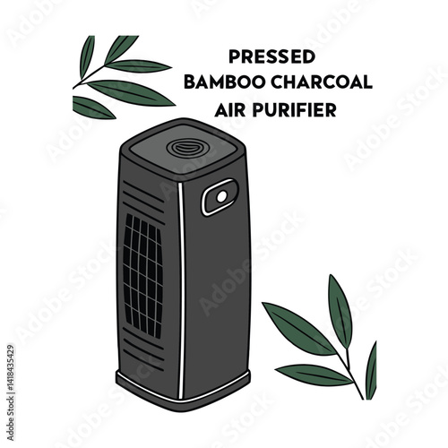 Bamboo Charcoal Air Purifier – Natural Odor Eliminator & Moisture Absorber for Home, Closet, Car & Pet Areas