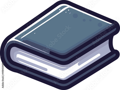 シンプルな本のイラスト
