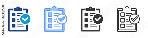 Marking icon set multiple style collection