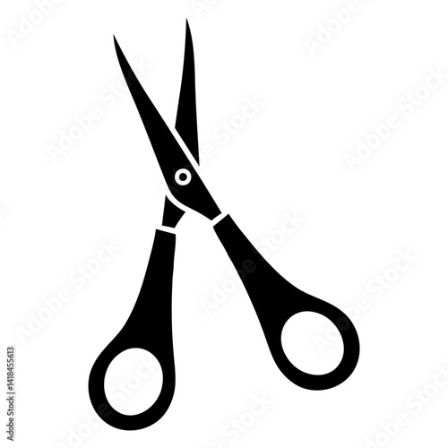 scissors isolated icon vector