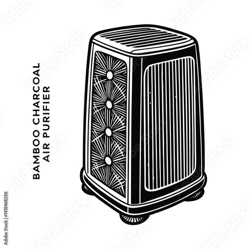 Bamboo Charcoal Air Purifier – Natural Odor Eliminator & Moisture Absorber for Home, Closet, Car & Pet Areas
