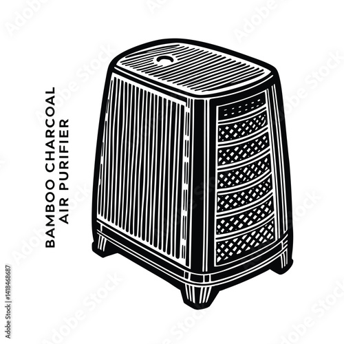 Bamboo Charcoal Air Purifier – Natural Odor Eliminator & Moisture Absorber for Home, Closet, Car & Pet Areas