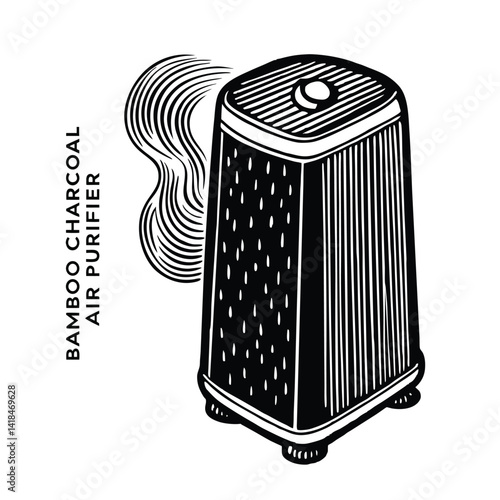 Bamboo Charcoal Air Purifier – Natural Odor Eliminator & Moisture Absorber for Home, Closet, Car & Pet Areas