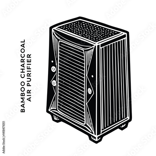 Bamboo Charcoal Air Purifier – Natural Odor Eliminator & Moisture Absorber for Home, Closet, Car & Pet Areas
