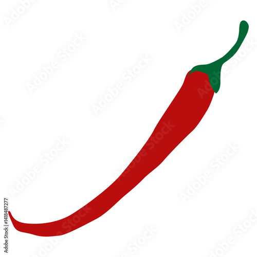 red hot chili peppers spicy vector