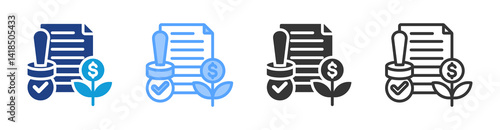 Validate icon set multiple style collection