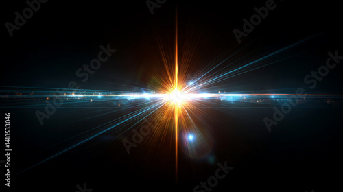 Obraz na płótnie White glowing light explodes on a transparent background with radiant rays symbolizing sudden inspiration breakthrough divine energy transformation or the dawning of a powerful realization
w salonie