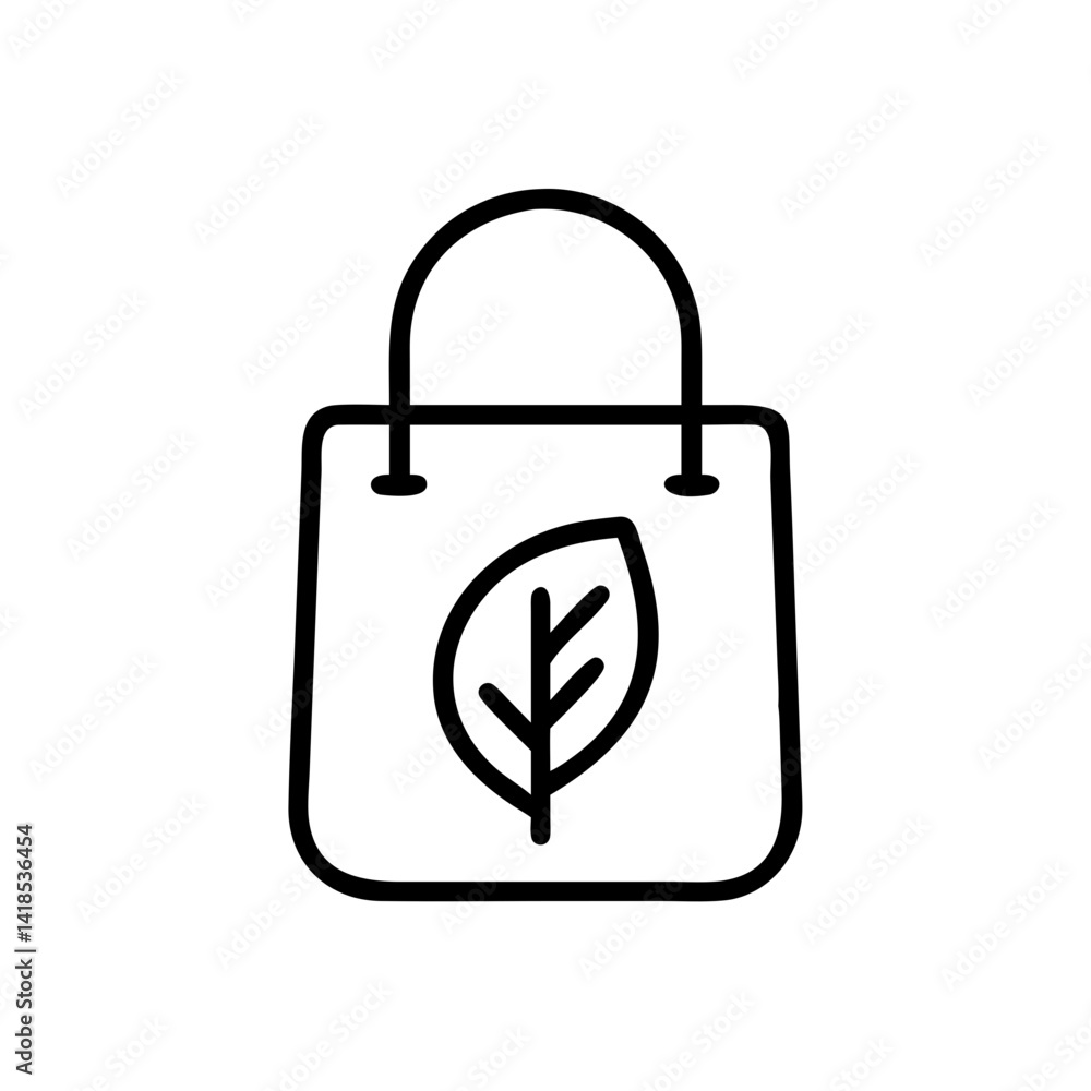 Eco-Friendly Icon Shopping Bag Urban Market Graphic Design Minimalist Style Aesthetic Appeal Eco-Friendly Icon Shopping Bag Urban Market Graphic Design Minimalist Style Aesthetic Appeal
