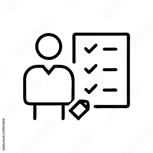 Personal Growth Checklist Creative Digital Illustrations for an Inspirational Home Environment