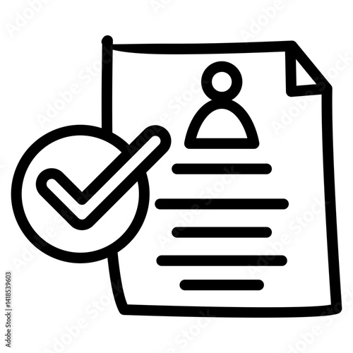 User Document Check icon