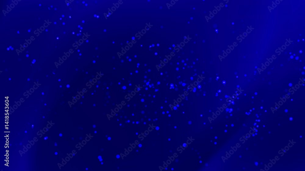Blue particles background with white lights, perfect for digital design projects needing a modern and mysterious touch. Great for tech concepts. Blue particles background with white lights, perfect for digital design projects needing a modern and mysterious touch. Great for tech concepts.