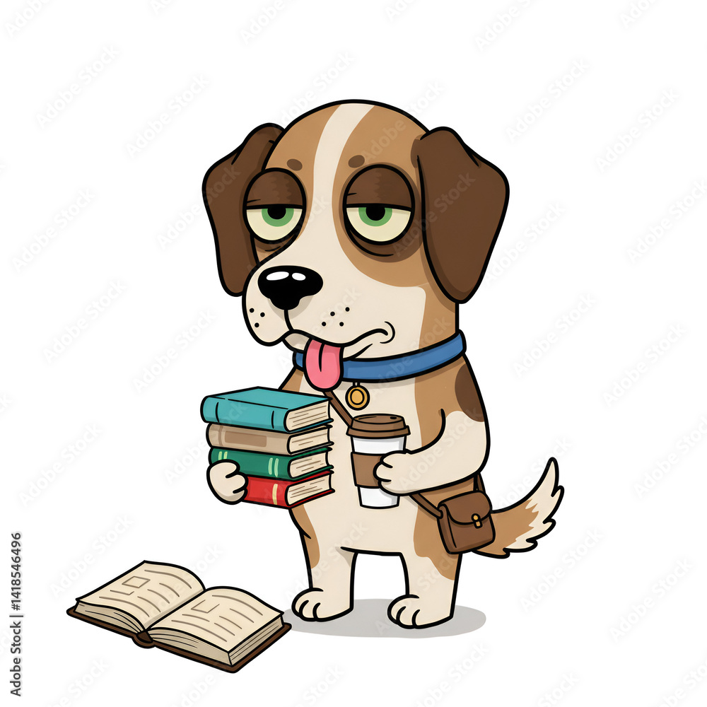 Fototapeta premium cute dog