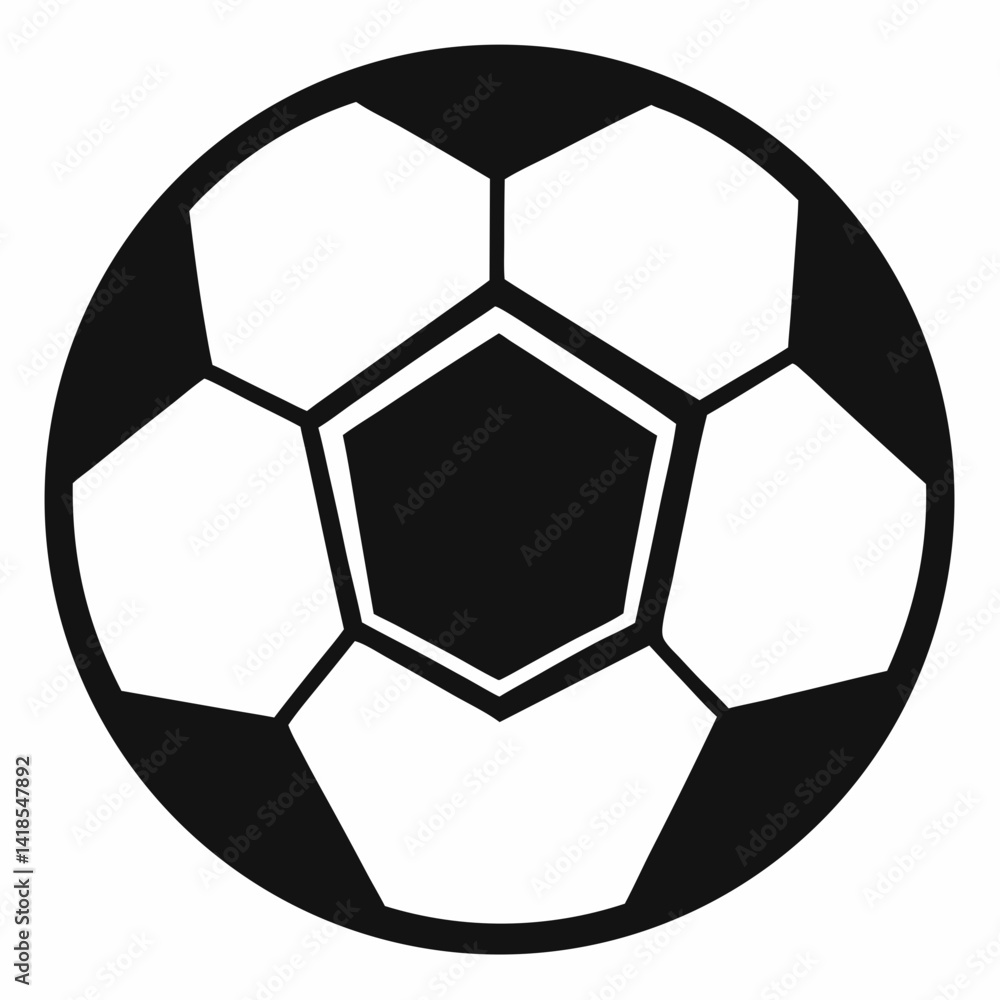 Fototapeta premium soccer ball isolated on white