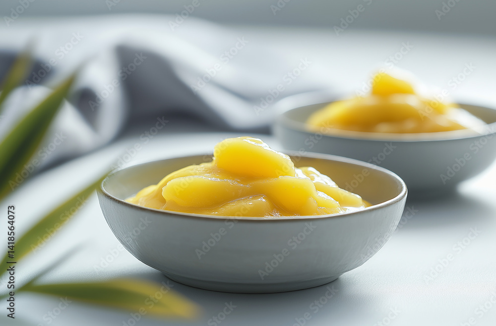 bowl of fresh mango bowl of fresh mango
