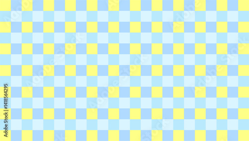 Turn ordinary walls into serene masterpieces with gingham wallpaper backgrounds reflecting the sky.