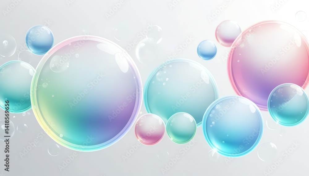 Pastel Rainbow Bubbles Floating Light Background Design Abstract Wallpaper Pastel Rainbow Bubbles Floating Light Background Design Abstract Wallpaper