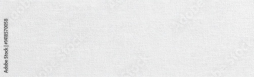 Seamless white blank canvas paper texture background, high-resolution clean surface with subtle fabric grain, perfect for digital mockups, art, design, or minimalist themes